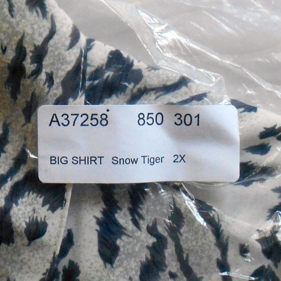 Style Exchange 2X Big Shirt Leopard Print - Picture 3 of 3